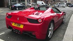 You *gotta* see this! Ferrari 458 Spider: Start Up, Acceleration & More