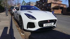 My FIRST RIDE in a Jaguar F-Type SVR!!