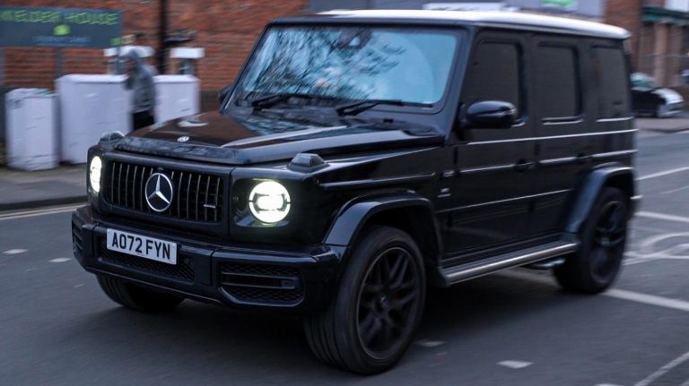 Newcastle United Midfielder Bruno Guimarães Out on the Roads Behind the Wheel of his G Wagon!