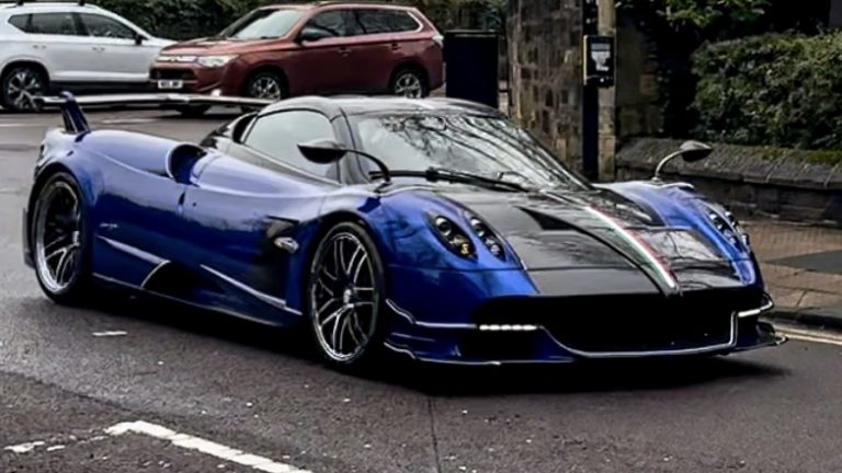 1 OF 40 PAGANI HUAYRA ROADSTER BC ACCELERATING!! *SOUND ON FOR THAT V12*
